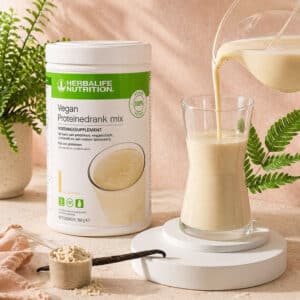 Vegan Proteïnedrank Mix, Vanille 560 gr